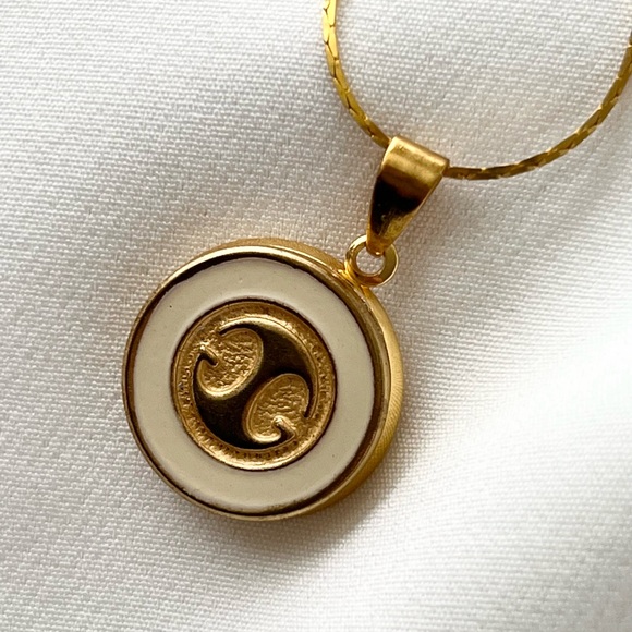 VINTAGE GUCCI GG Necklace - Picture 1 of 11